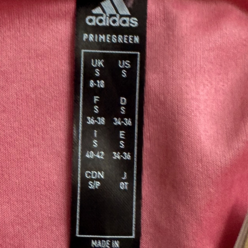 NWT Size Small Adidas Pink Sleeveless Relaxed Tank Top - Picture 4 of 4